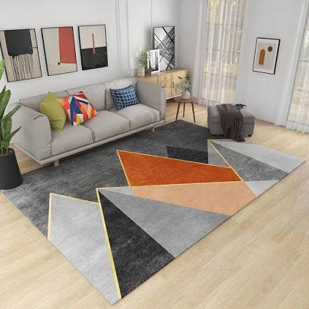 3D High-Quality Area Rug Carpet 7x10 ft – Soft, Durable, Non-Slip Floor Mat for Living Room, Bedroom, Office, and Home Decor with Elegant Modern Design