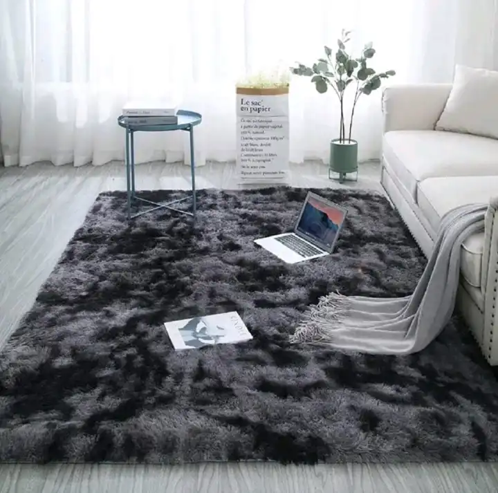 Classy Soft Fluffy Carpet 5x8 Feet Plush Area Rug for Living Room Bedroom Kids Room Cozy Thick Shag Floor Mat Home Decor Soft Comfort Rug