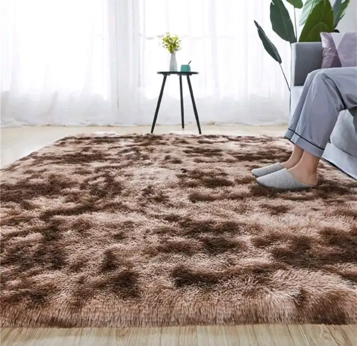Classy Soft Fluffy Carpet 5x8 Feet Plush Area Rug for Living Room Bedroom Kids Room Cozy Thick Shag Floor Mat Home Decor Soft Comfort Rug