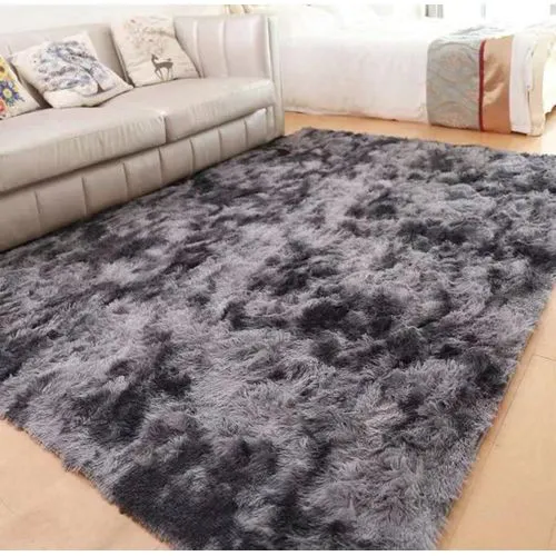 Soft Fluffy Carpet 7x10 Feet Plush Area Rug for Living Room Bedroom Kids Room Thick Cozy Floor Mat Easy to Wash Shag Rug Home Decor Comfortable Carpet