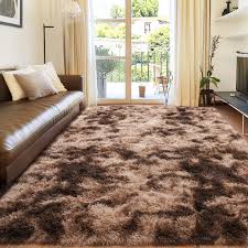 Classic Patched Fluffy Carpet 5x8 Feet (160x200cm) Plush Area Rug for Living Room Bedroom Kids Room Cozy Thick Floor Mat Home Decor Soft Velvet Rug