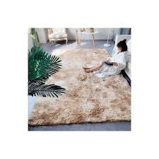 Classic Patched Fluffy Carpet 5x8 Feet (160x200cm) Plush Area Rug for Living Room Bedroom Kids Room Cozy Thick Floor Mat Home Decor Soft Velvet Rug