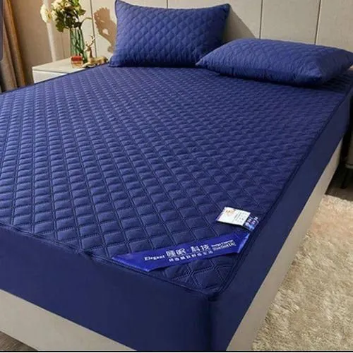 4x6, 5x6, 6x6 Quilted Waterproof Mattress Protector – Dustproof, Spill-Resistant, Hypoallergenic, Soft, Durable Mattress Cover, Elastic-Fit, Easy-Care Bedding Protection for All Seasons