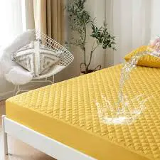 4x6, 5x6, 6x6 Quilted Waterproof Mattress Protector – Dustproof, Spill-Resistant, Hypoallergenic, Soft, Durable Mattress Cover, Elastic-Fit, Easy-Care Bedding Protection for All Seasons