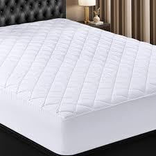 Waterproof Mattress Protector & Cover – Terry Cotton Surface, Fitted Sheet Style, Breathable, Noiseless, Machine Washable, Spill-Resistant, Hypoallergenic, Durable Bed Protection for All Seasons