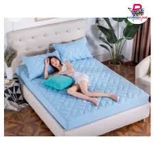 4x6 Light Blue Waterproof Mattress Protector, Premium Bed Protection, Anti-Spill, Dustproof, Hypoallergenic, Soft, Durable, Easy-Fit for Standard Single and Double Mattresses