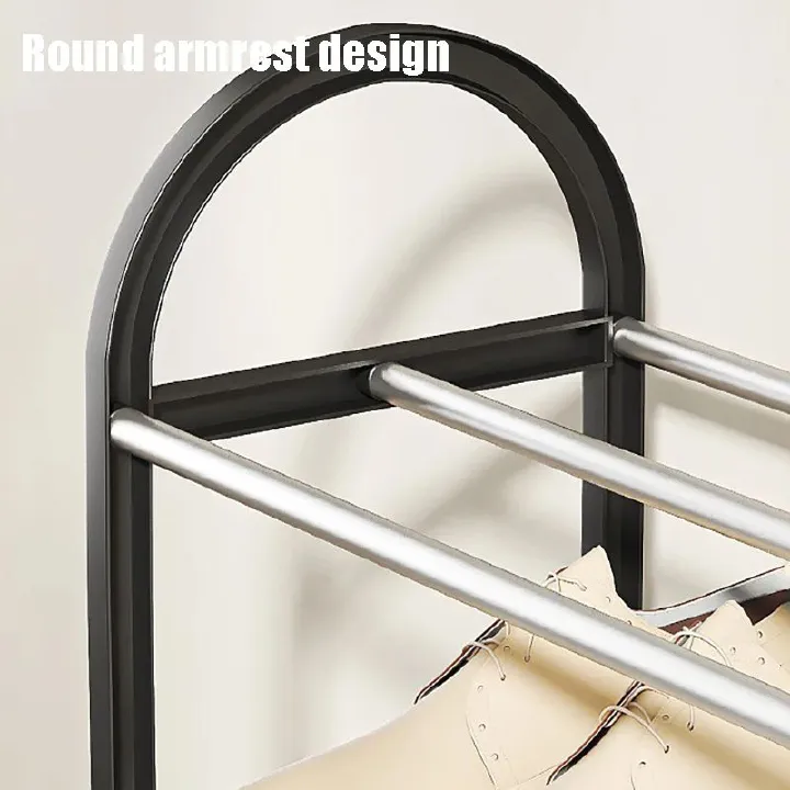 Jaza Keja 4-5 Layer Small Shoe Rack Economical Multi-Layer Shoe Shelf Easy Assembly Storage Cabinet for Home Dormitory Organizer Space-Saving Furniture