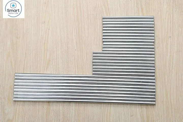 Smartrahalife 4-5 Layer Shoe Rack Portable Storage Organizer Space-Saving Small Furniture Sturdy Compact Shoe Shelf for Home Entryway Closet Living Room