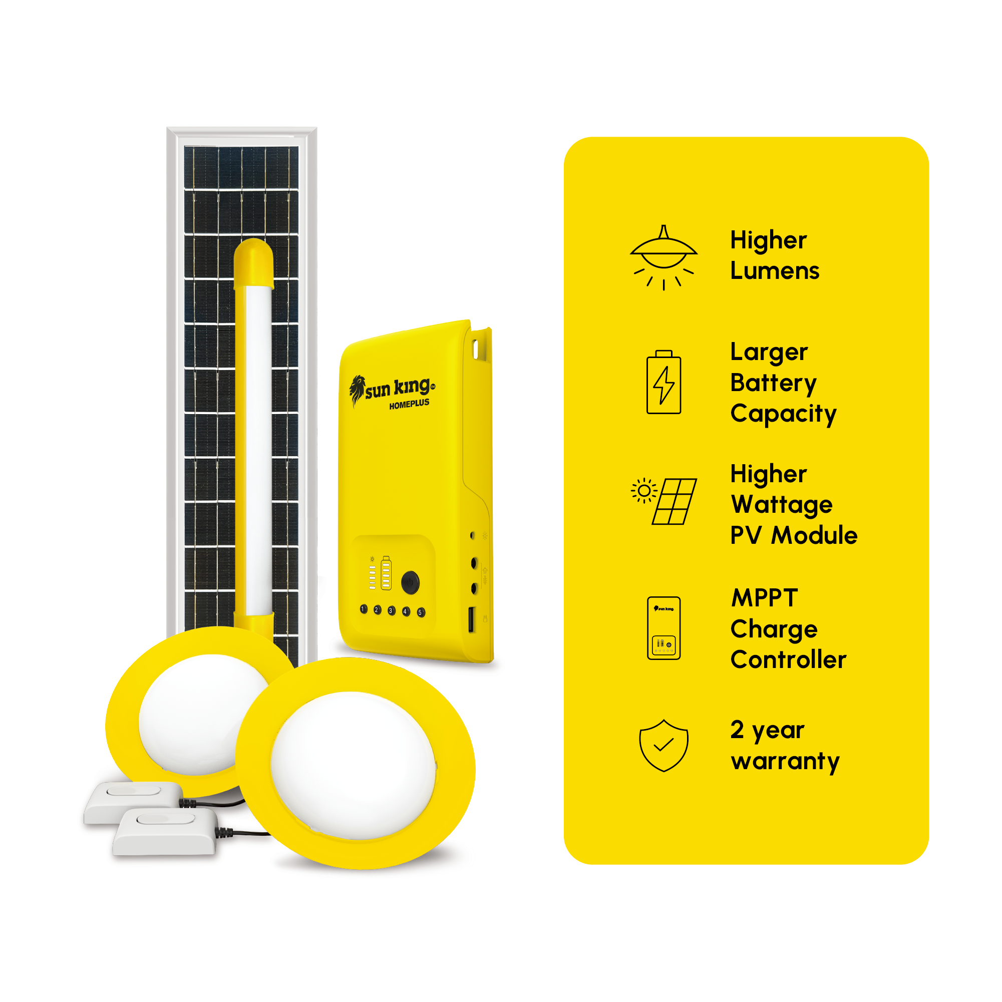 HomePlus Solar Home Light System