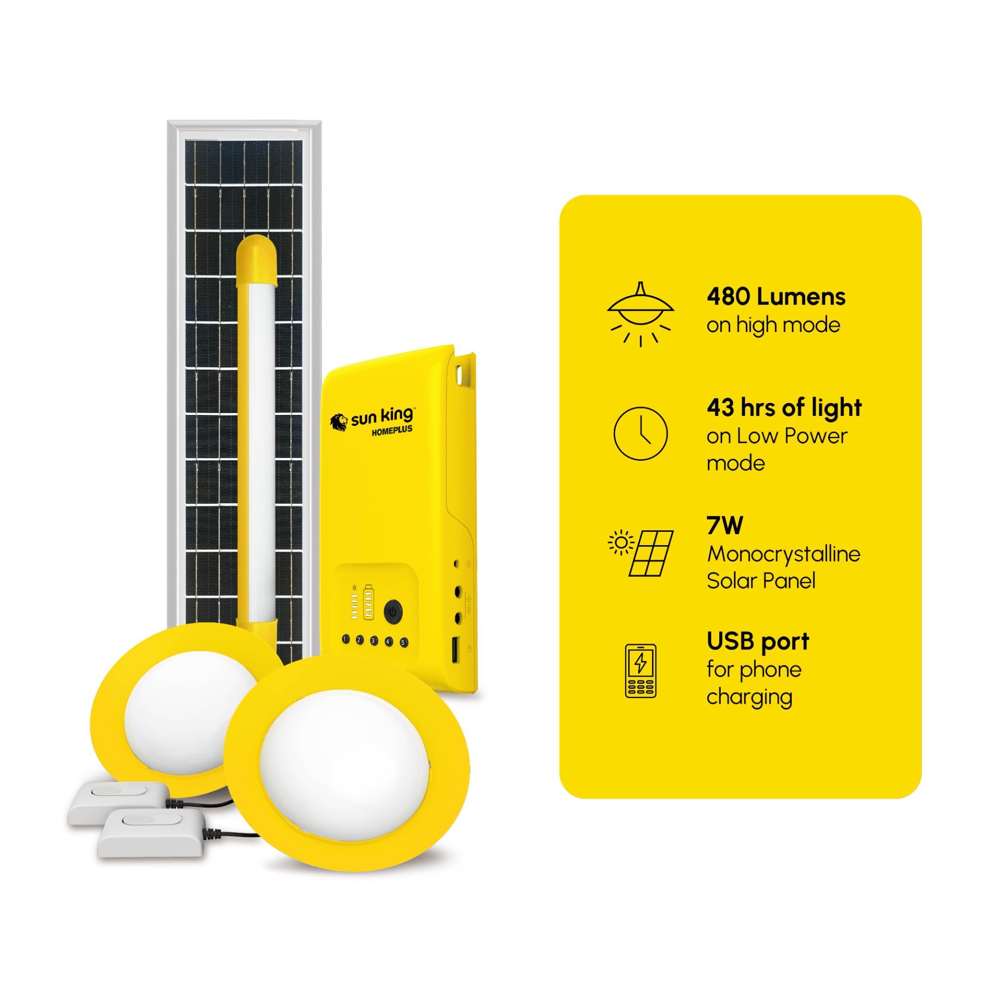 HomePlus Solar Home Light System