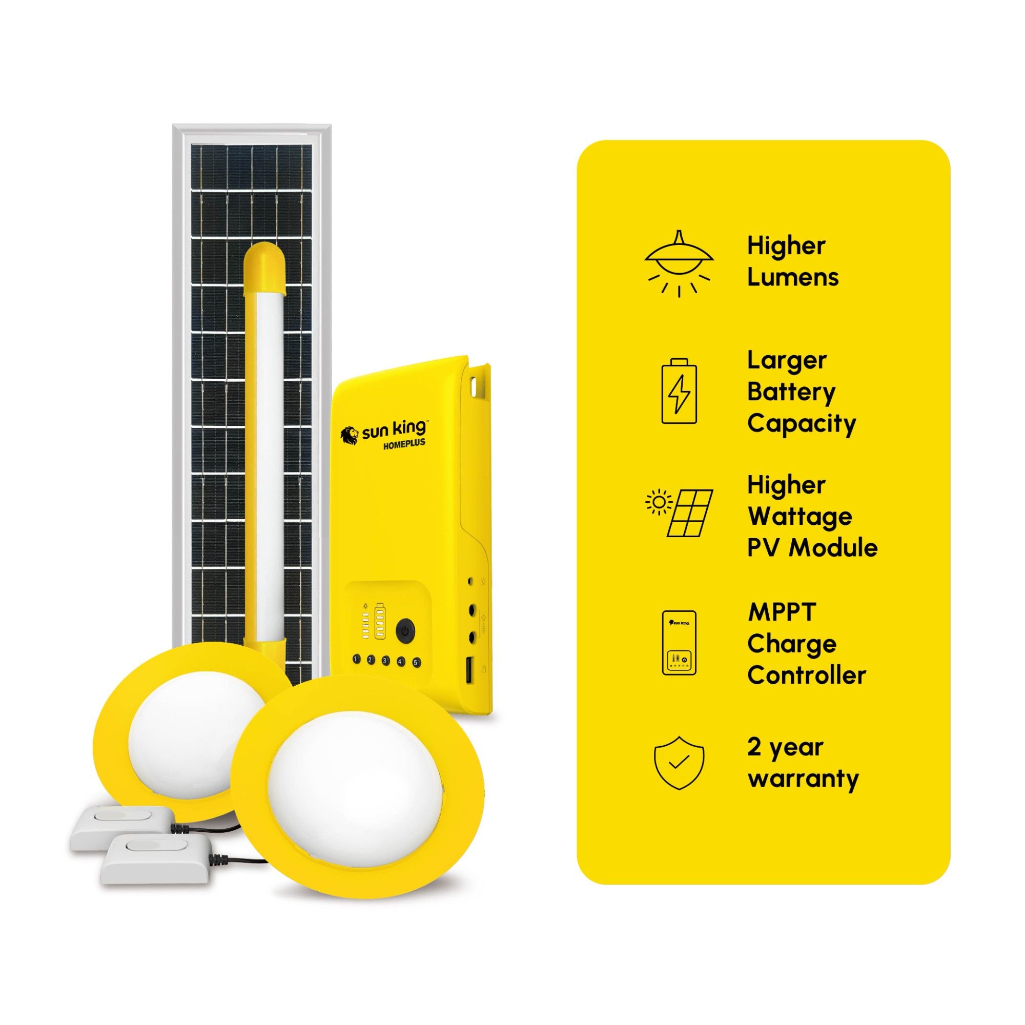 HomePlus Solar Home Light System