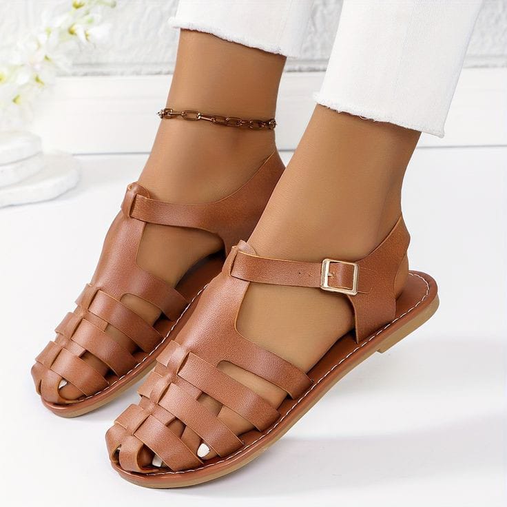 Classic New Arrival Fashion  Men & Women Maasai Strapped Open Flat Sandals,Comfortable,Durable and High Quality Sandals. Good for Outdoors for Casual Wear