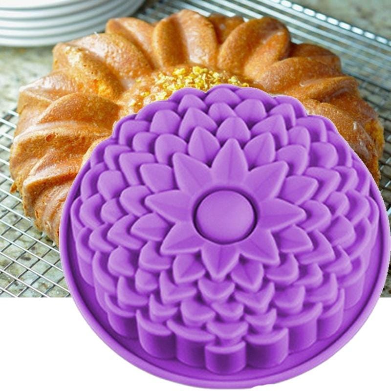 Cake decoration flower silicone mould