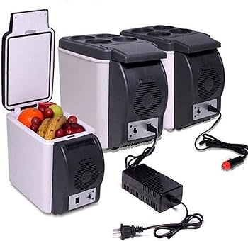 DC power 12V 6liter portable car fridge