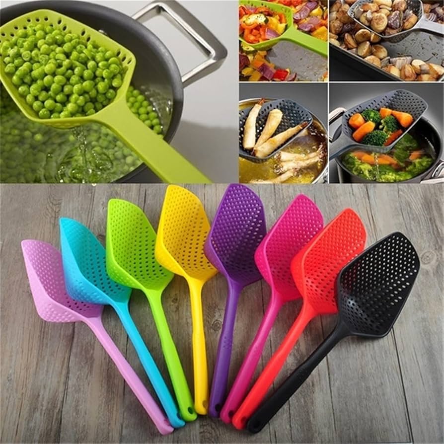 Sieve spoon colander scoop