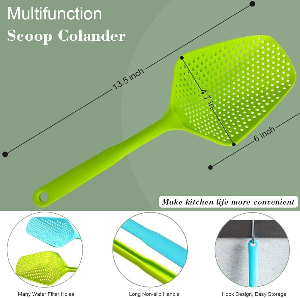 Sieve spoon colander scoop