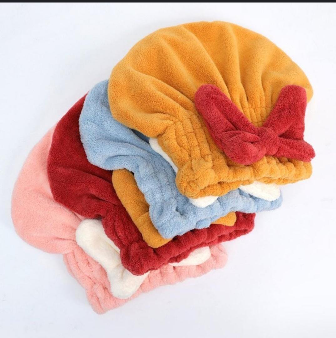 stretching velvet hair cap cover