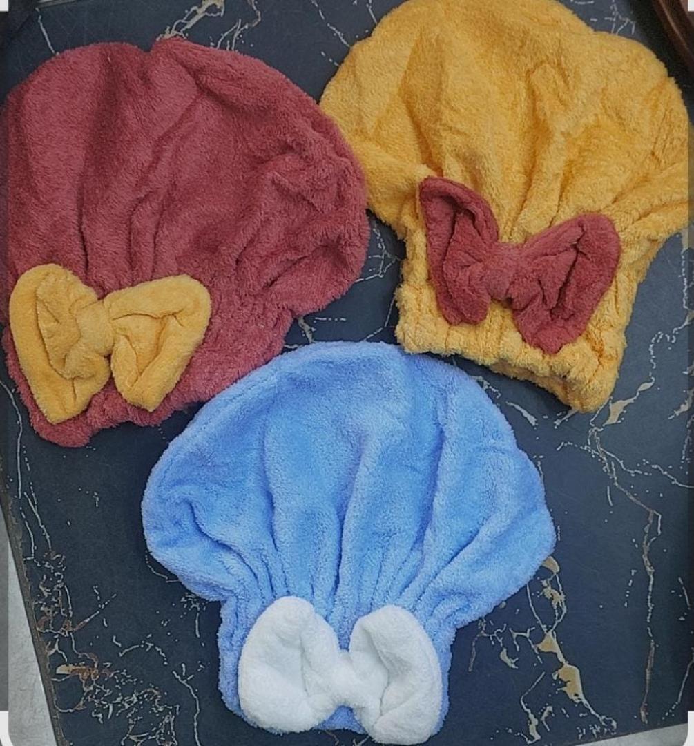 stretching velvet hair cap cover