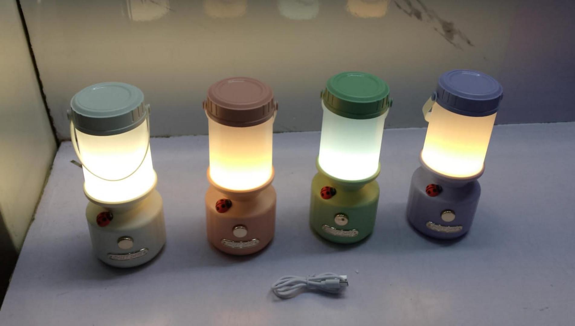 Portable sweet days rechargeable camping light