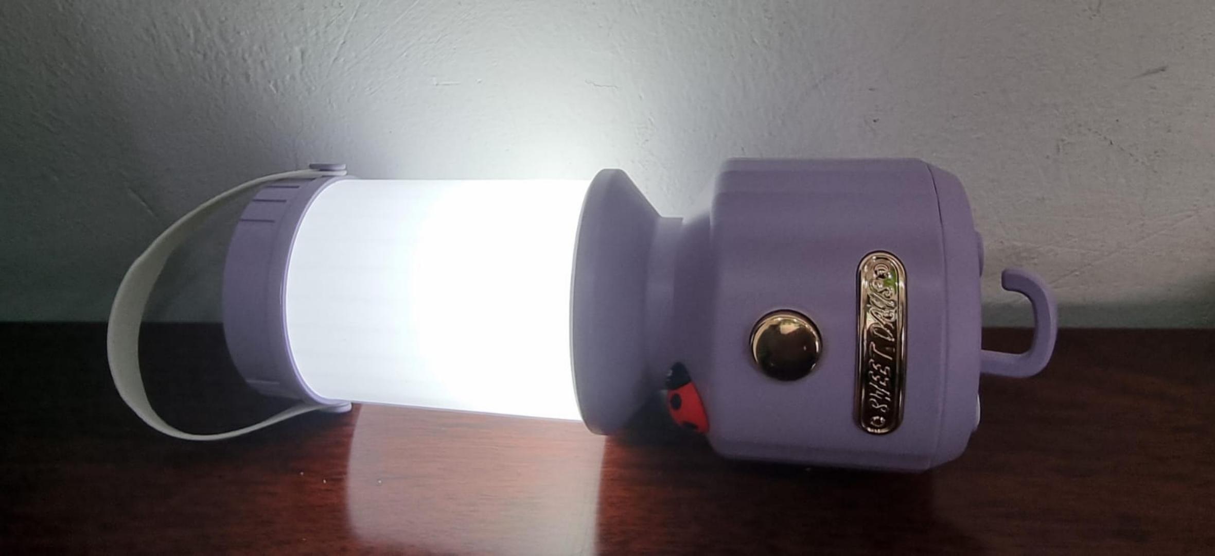Portable sweet days rechargeable camping light