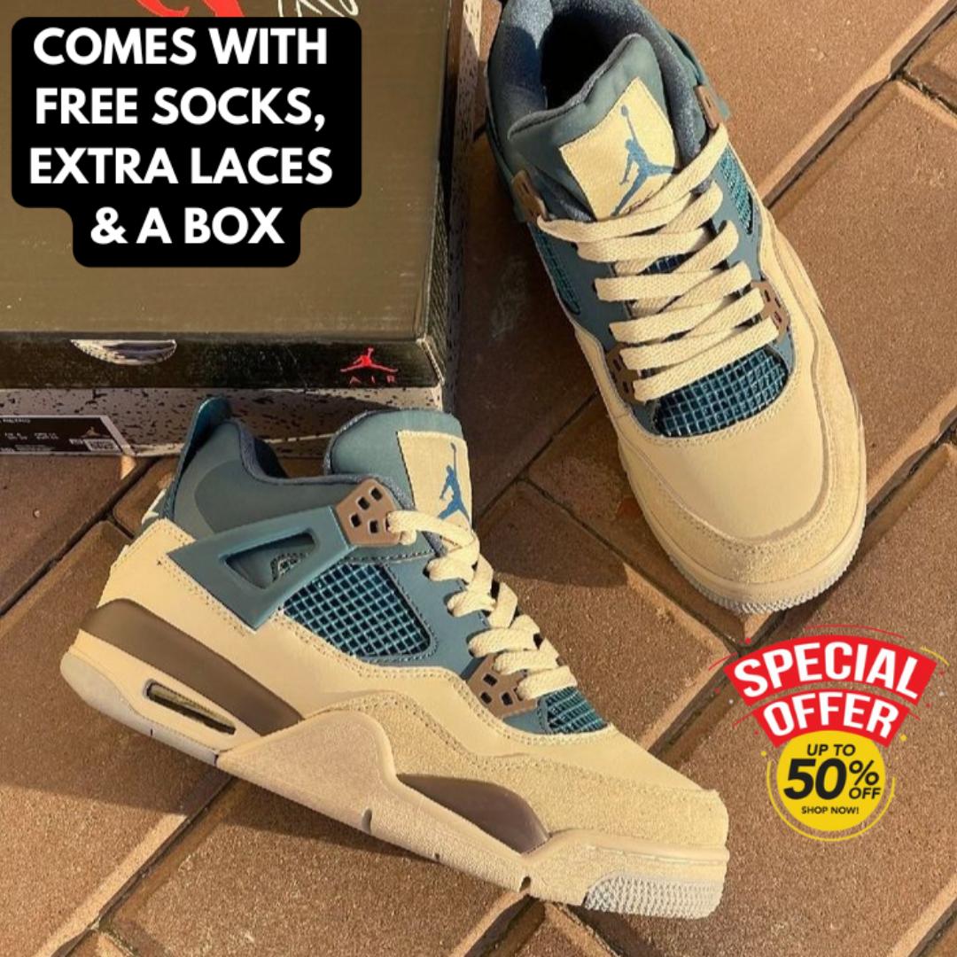 ORIGINAL AIR JORDAN 4 RETRO, SNORLAX' (BEST SHOP FOR AIRFORCE, AIR FORCE, AIR JORDAN, AIR MAX, AIRMAX)