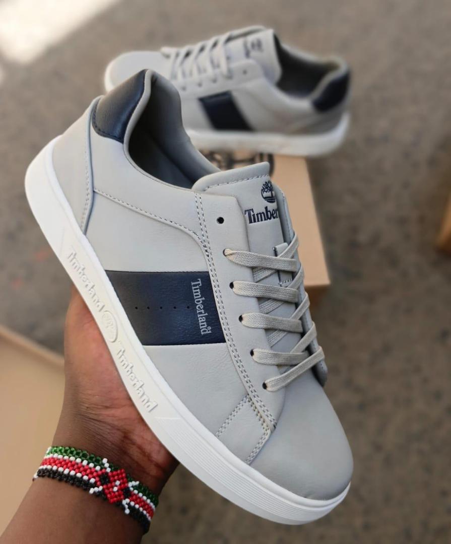 🔥(ON OFFER) LEATHER TIMBERLAND CLASSIC CASUALS, GREY, BROWN, WHITE AND BLACK LEATHER SHOES (BEST SHOP FOR LOAFERS, OFFICIALS, CASUALS, SNEAKERS) GENERIC