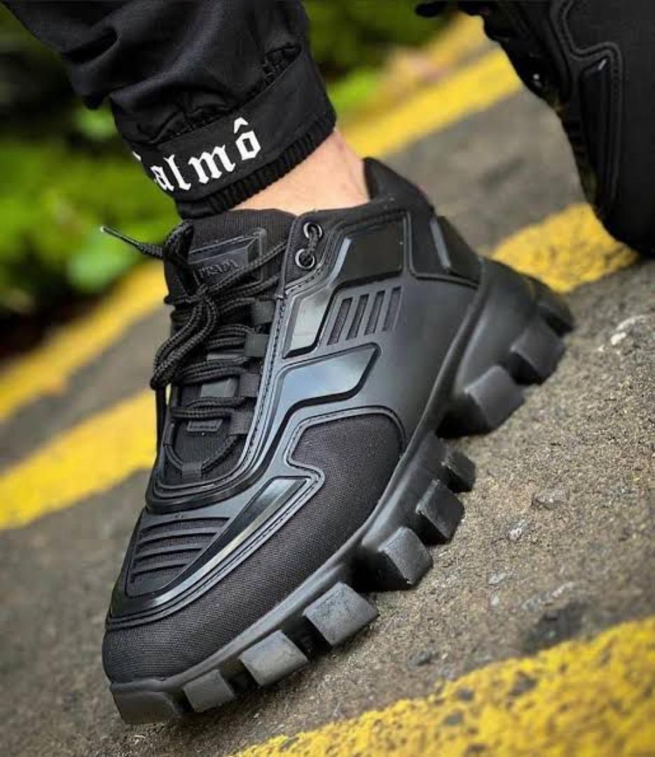 🔥(ON OFFER) PRADA MEN'S SNEAKERS, VERY FASHIONABLE BULKY SNEAKERS (BEST SHOP FOR LADIES AND MENS BOOTS, SNEAKERS, CASUAL BOOTS, OFFICIAL BOOTS) GENERIC