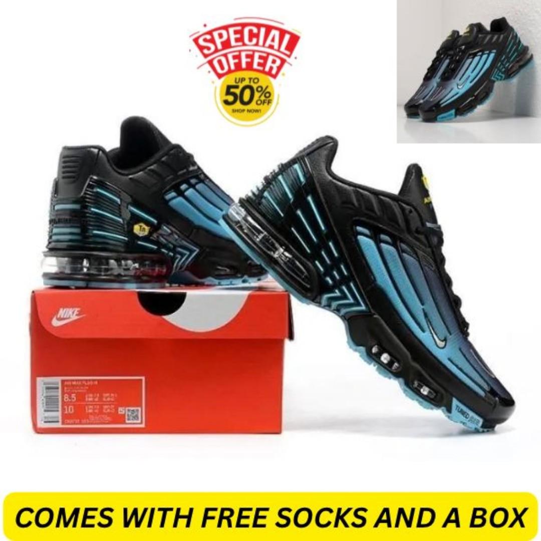 ORIGINAL AIR MAX TN PLUS 3 BLACK BLUE COLOR, CUSTOMIZED AIRMAX 90 tn, COLOUR BLACK ,HIGH QUALITY SNEAKERS. Best shop for Airforce, Air jordan, Airmax tn, Air force sneakers)