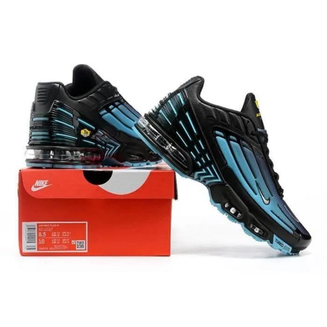 ORIGINAL AIR MAX TN PLUS 3 BLACK BLUE COLOR, CUSTOMIZED AIRMAX 90 tn, COLOUR BLACK ,HIGH QUALITY SNEAKERS. Best shop for Airforce, Air jordan, Airmax tn, Air force sneakers)