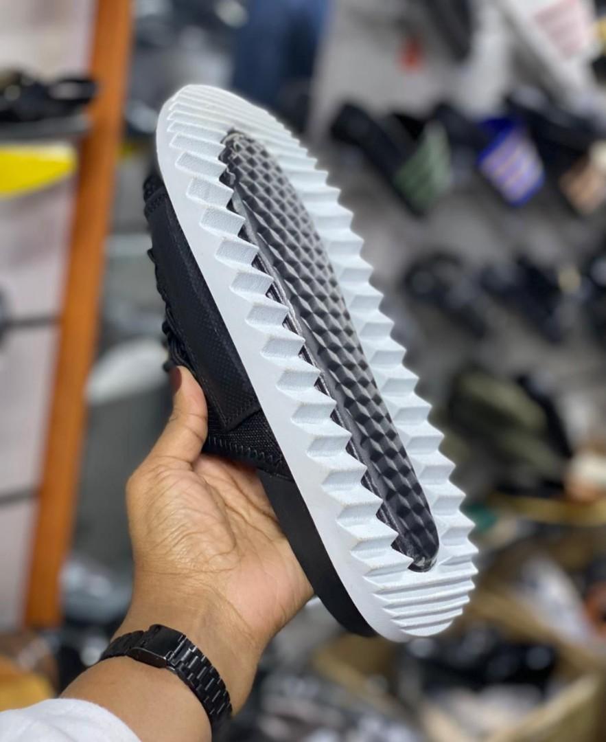 ORIGINAL AIR FORCE 1 SLIDES (DESIGHNER OPEN SHOES), BLACK COLOUR TRIPPLE WHITE ,HIGH QUALITY SLIP ONS. AIRFORCE 1 white JORDAN Best shop for Airforce, Air jordan, Airmax tn, Air force sneakers)