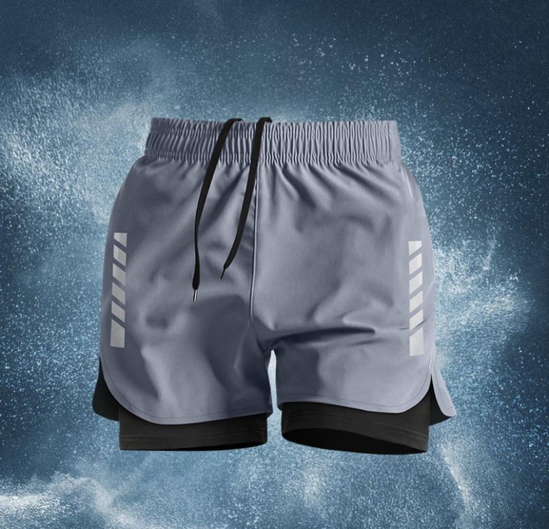 ⚠️MEN'S GYM SHORTS WITH PHONE POCKET💫🛒🛍️ TRAINING SHORTS, RUNNING SHORTS, Train smart. Move freely. Stay connected These premium workout shorts come with an inner compression layer and a secure pho