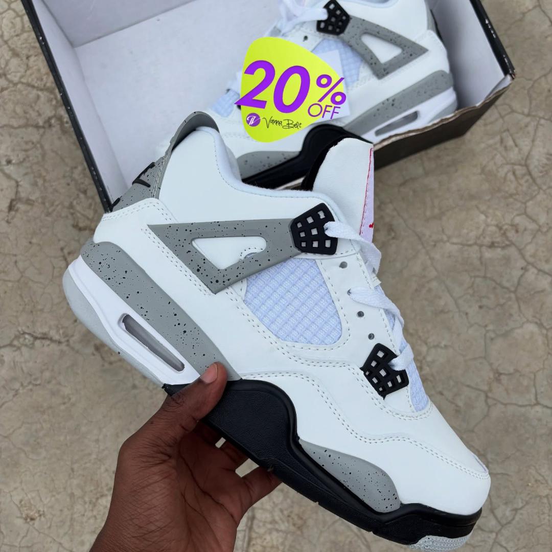 📛OFFER📛 ORIGINAL AIR JORDAN 4 RETRO, "WHITE CEMENT". CUSTOMIZED JORDAN, l (royal)  ,HIGH QUALITY SNEAKERS. JORDAN Best shop for Airforce, Air jordan, Airmax tn, Air force sneakers)