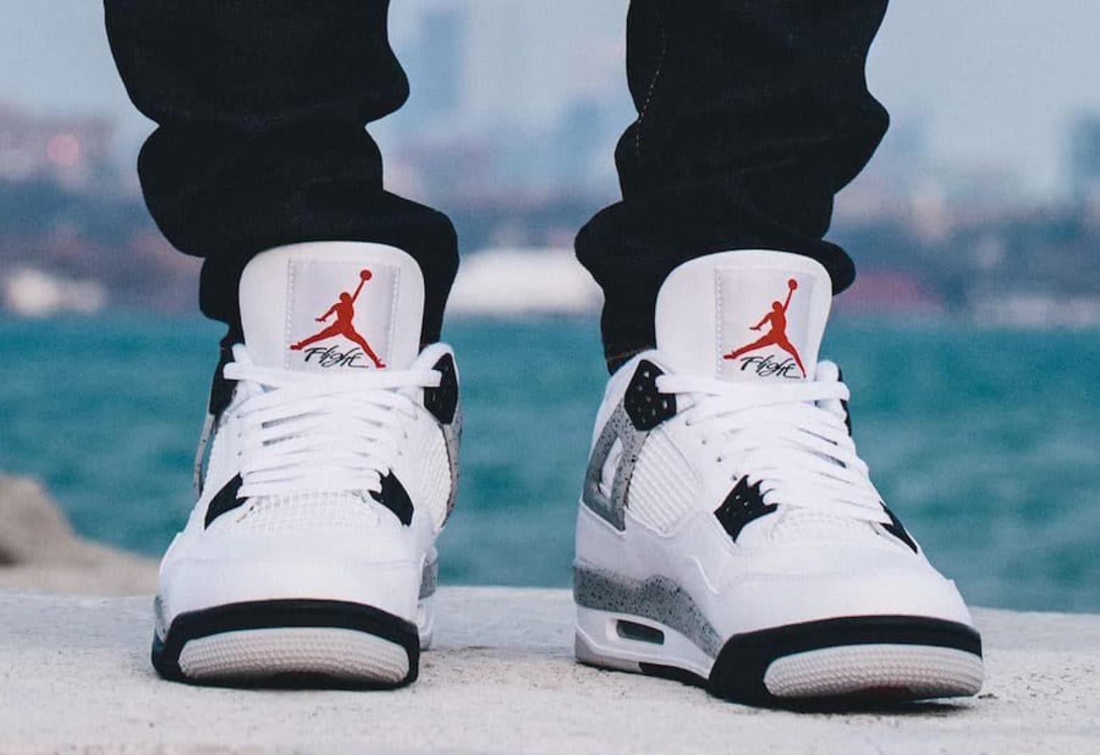 📛OFFER📛 ORIGINAL AIR JORDAN 4 RETRO, "WHITE CEMENT". CUSTOMIZED JORDAN, l (royal)  ,HIGH QUALITY SNEAKERS. JORDAN Best shop for Airforce, Air jordan, Airmax tn, Air force sneakers)