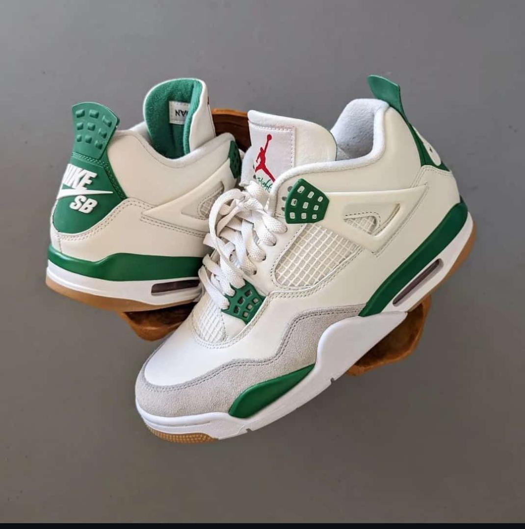 📛OFFER📛 ORIGINAL AIR JORDAN 4 RETRO, "PINE GREEN". CUSTOMIZED JORDAN, l (royal)  ,HIGH QUALITY SNEAKERS. JORDAN Best shop for Airforce, Air jordan, Airmax tn, Air force sneakers)