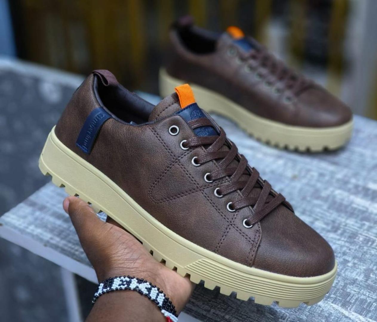 🔥 ORIGINAL TIMBERLAND BLACK CLASSIC MENS CASUAL SHOES, BROWN CASUAL AND OFFICIAL BOOTS SHOES,  LEATHER (BEST SHOP FOR LOAFERS, OFFICIALS, CASUALS, SNEAKERS)