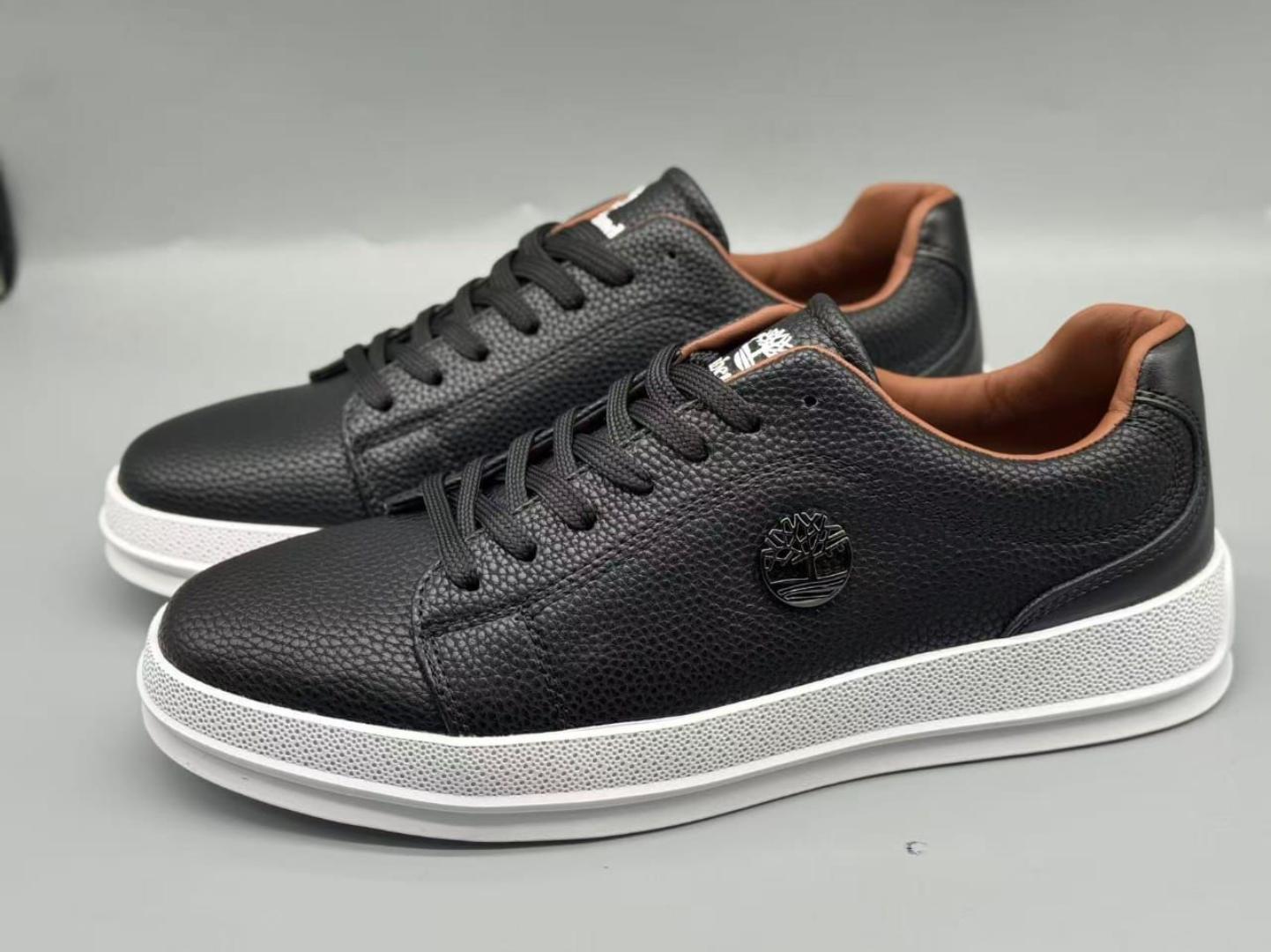 🔥 ORIGINAL LEATHER BLACK TIMBERLAND CLASSIC CASUALS SHOES, WHITE CASUAL AND OFFICIAL SHOES BROWN LEATHER (BEST SHOP FOR LOAFERS, OFFICIALS, CASUALS, SNEAKERS)