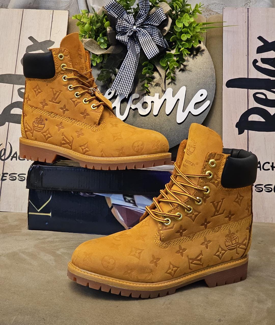 🔥 (On Offer) LV TIMBERLAND BOOTS, LOUIS VUITTON ( WATER PROOF BOOTS) VERY COMFORTABLE AND CLASSY, BEST SHOP FOR FORMAL AND CASUAL BOOTS AND MONK SHOES. TIMBERLAND BOOTS, SAFETY BOOTS, CONSTRUCTION BO