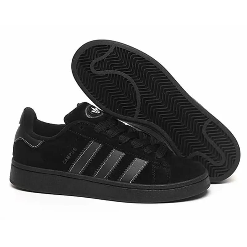 🔥 (on offer) Classy Adidas Campus "dust cargo all Black" Multi color Stripped, Adidas Sneakers, Men Adidas Sneakers, Fashionable Campus.