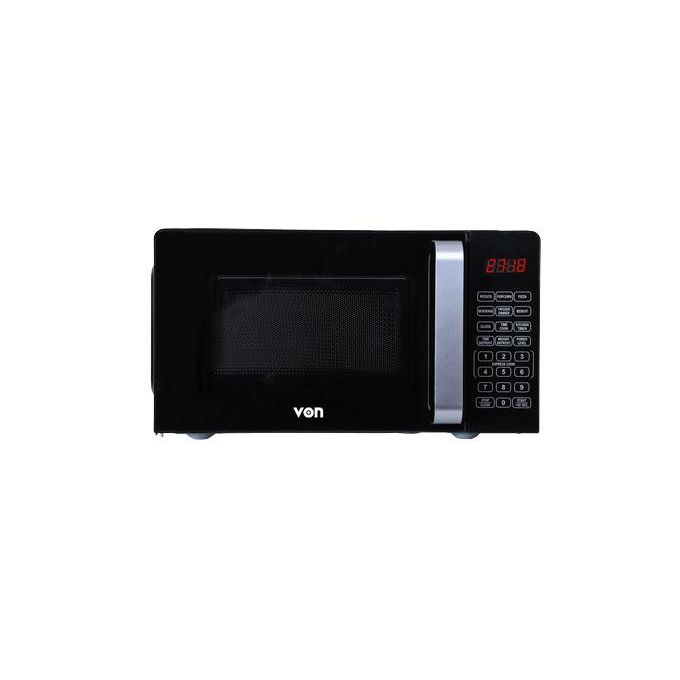 VON VAMS-20DGX Microwave Oven, Solo, 20L, Digital ‚Black