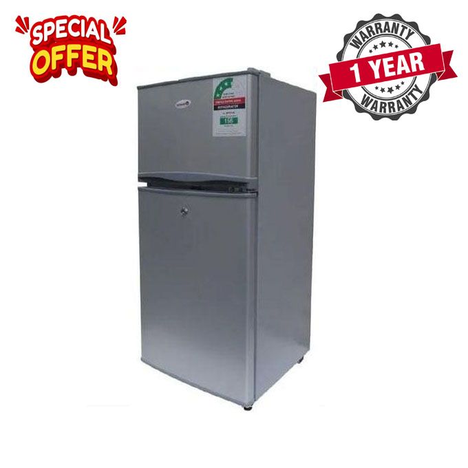 VOLSMART 108L Double Door Direct Cool Fridge (1 YEAR WARRANTY)