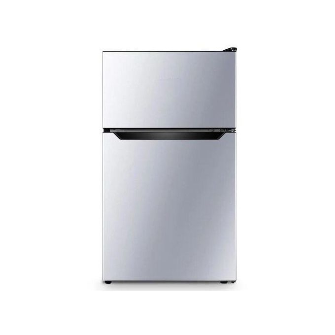 [Special Offer] AILYONS ARF-87L Double Door Mini-Fridge - Silver