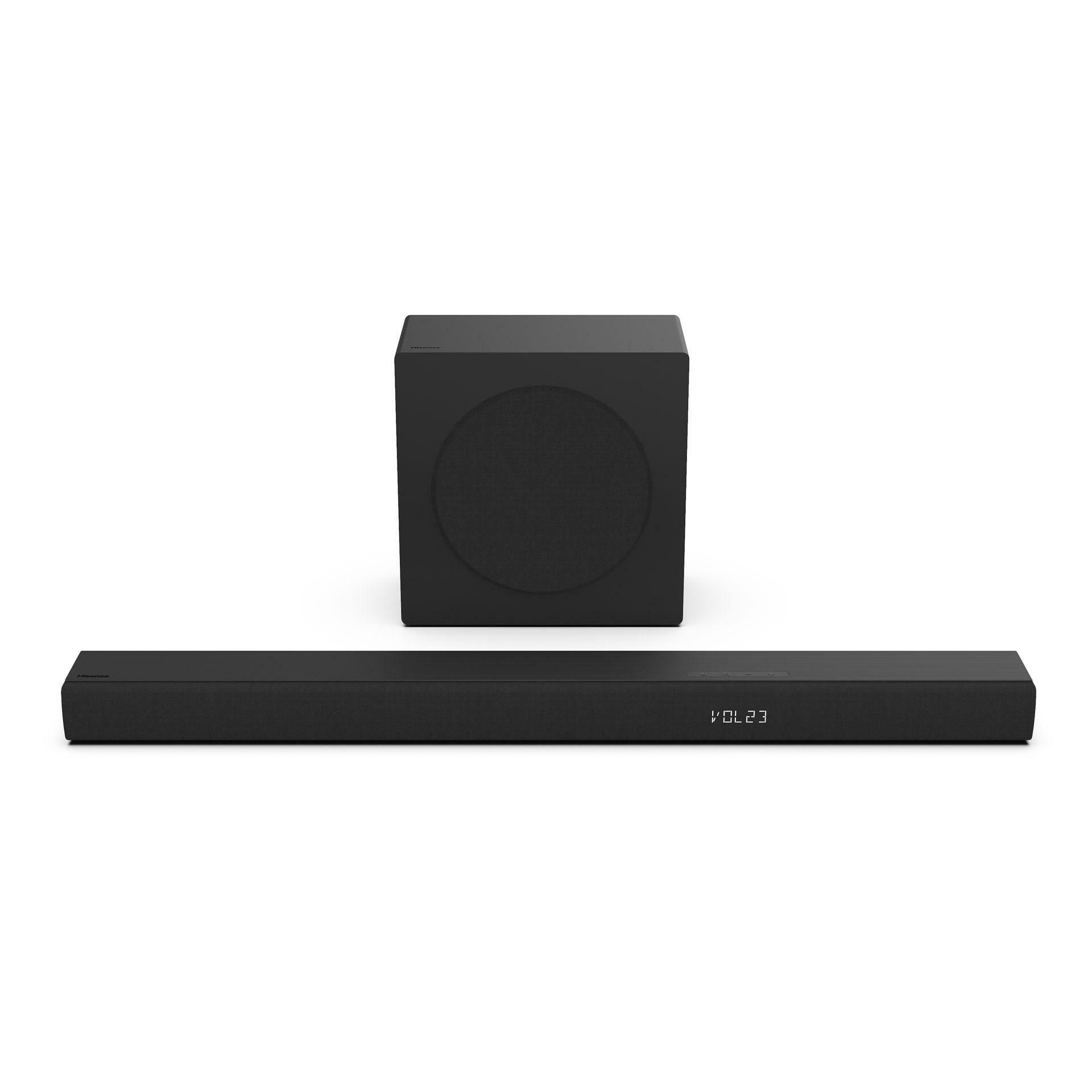 Hisense HS3100 Soundbar 3.1CH, 480W Powerful Sound+FREE EARPODS+EXTENSION