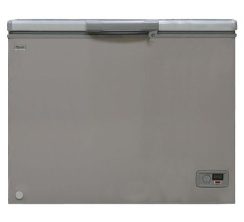 MIKA Chest Freezer, 280L, Aluminium Inner, Silver Grey (1YR WARRANTY)