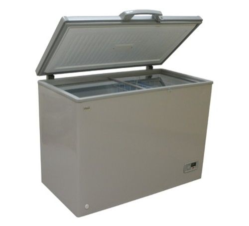 MIKA Chest Freezer, 280L, Aluminium Inner, Silver Grey (1YR WARRANTY)