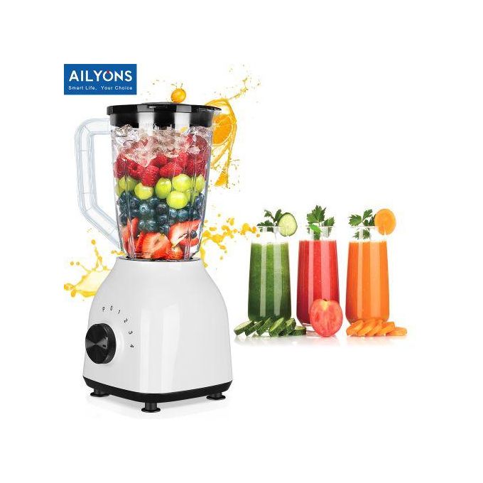 AILYONS Blender 2 In 1 With Grinder Machine 1.5L-WHITE- Approved