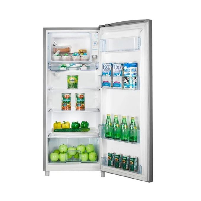 Hisense Fridge 176 Liters With Dispenser Single Door (2 Years Warranty) - Silver