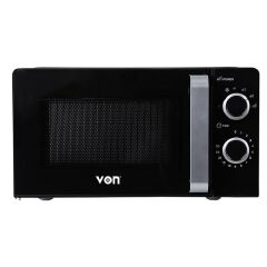 VON VAMS-20MGX Microwave Oven Solo 20L, 700W – Black (1YR WRTY)