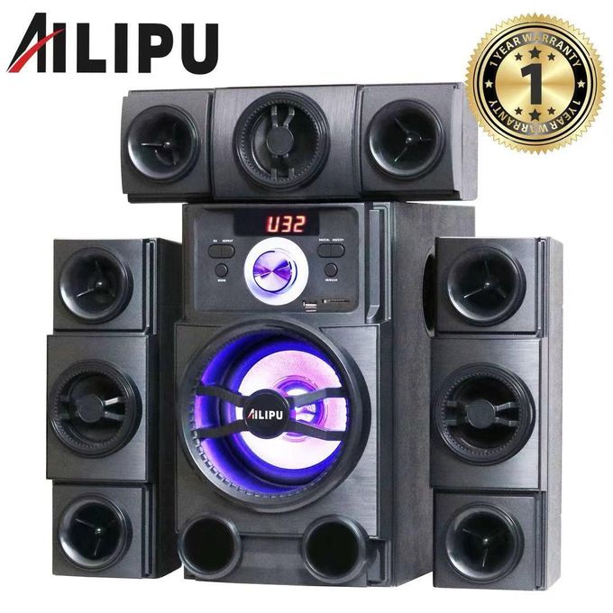 AILIPU 3.1CH SPEAKER Woofer Subwoofer Bluetooth Cinema Home theater System Bluetooth Hi-Fi Speaker Speaker System AC/DC Subwoofer Bluetooth USB/SD/FM Woofer (1YR WRTY)