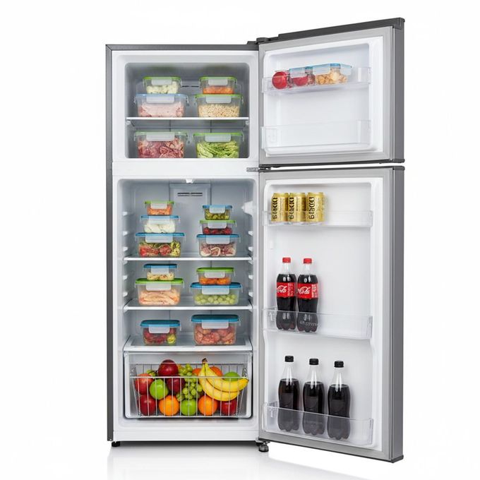 Vision Plus Refrigerator 220L Double Door Fridge (2YRS WRTY)