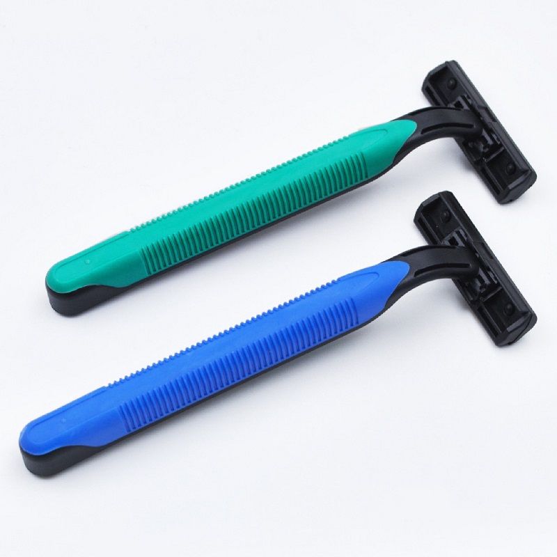 Disposable Manual Razor Portable Men's Travel Stainless Steel Razor Hotel Supplies Hotel Bath Shaver，Pack of 5